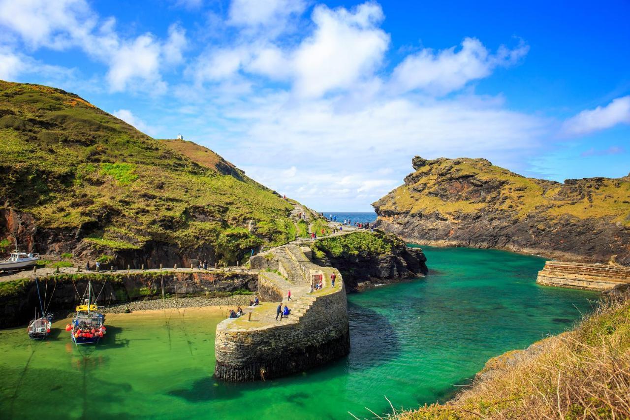 Polrunny Farm Blackberry Cottage - Cornwall Bliss In Sight Of The Sea Boscastle Eksteriør billede