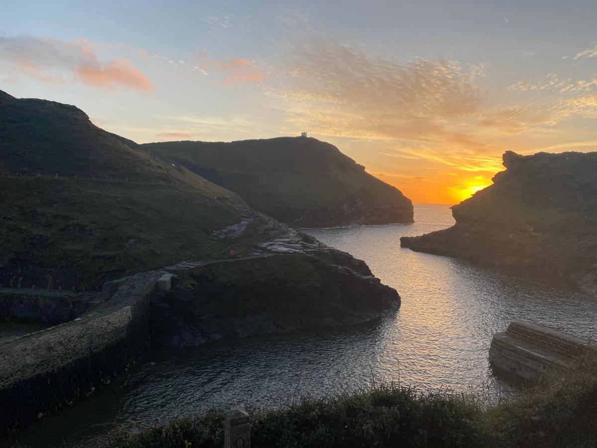 Polrunny Farm Blackberry Cottage - Cornwall Bliss In Sight Of The Sea Boscastle Eksteriør billede