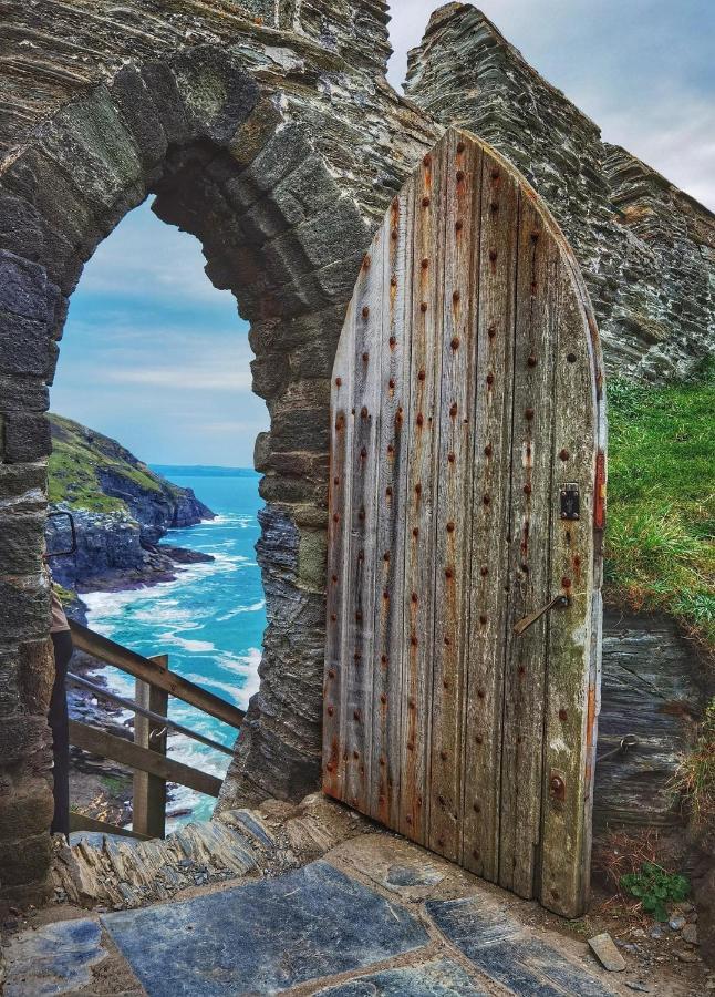 Polrunny Farm Blackberry Cottage - Cornwall Bliss In Sight Of The Sea Boscastle Eksteriør billede